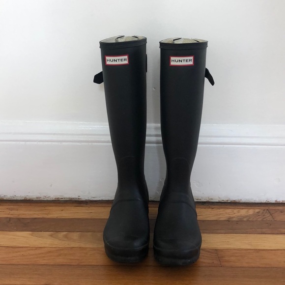 Hunter rain boots black - Picture 4 of 10